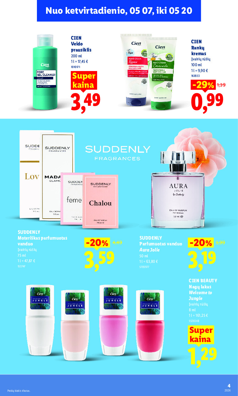 lidl - MAISTO PREKIŲ PASIŪLYMAI (2026-05-04 - 2026-05-10) - page: 35