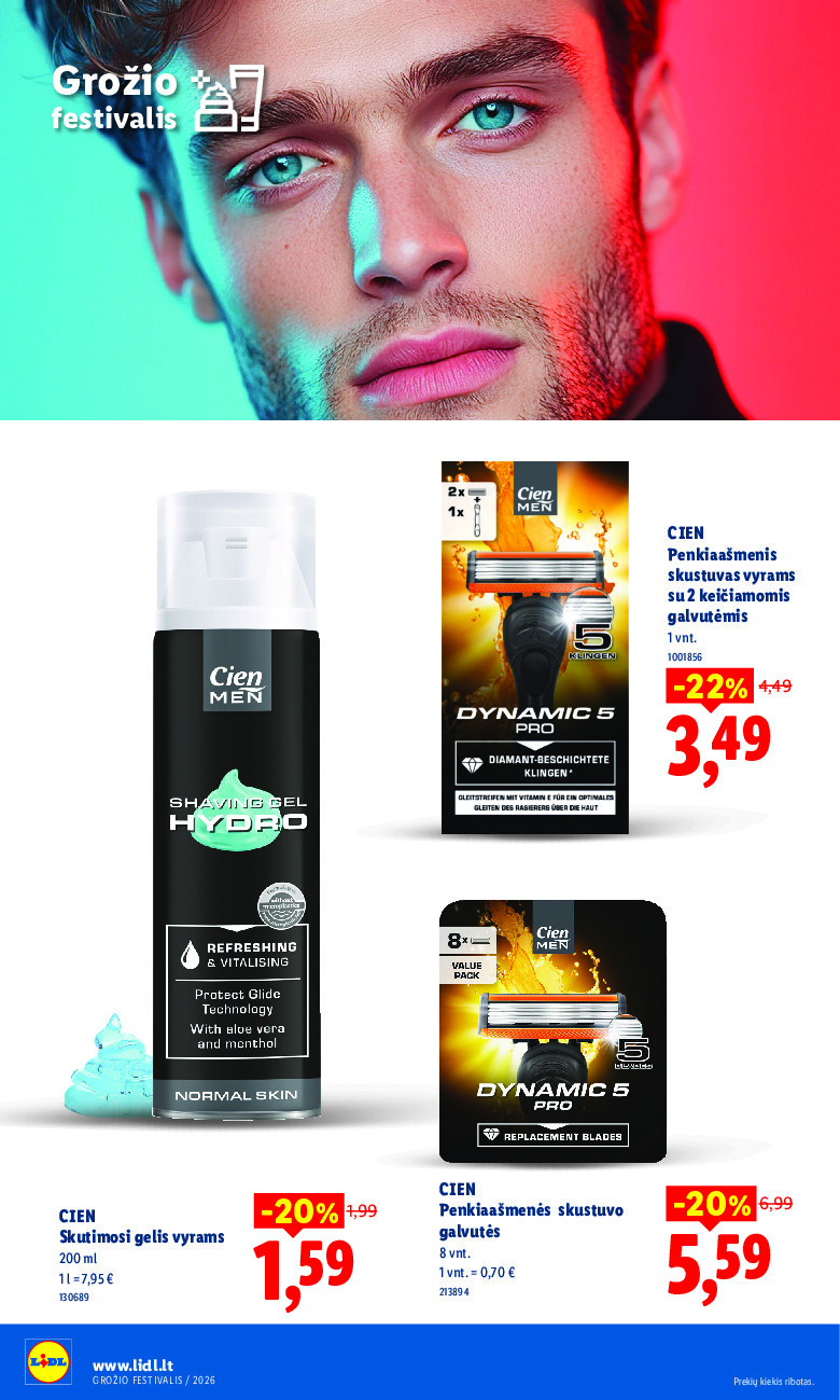 lidl - MAISTO PREKIŲ PASIŪLYMAI (2026-05-04 - 2026-05-10) - page: 38