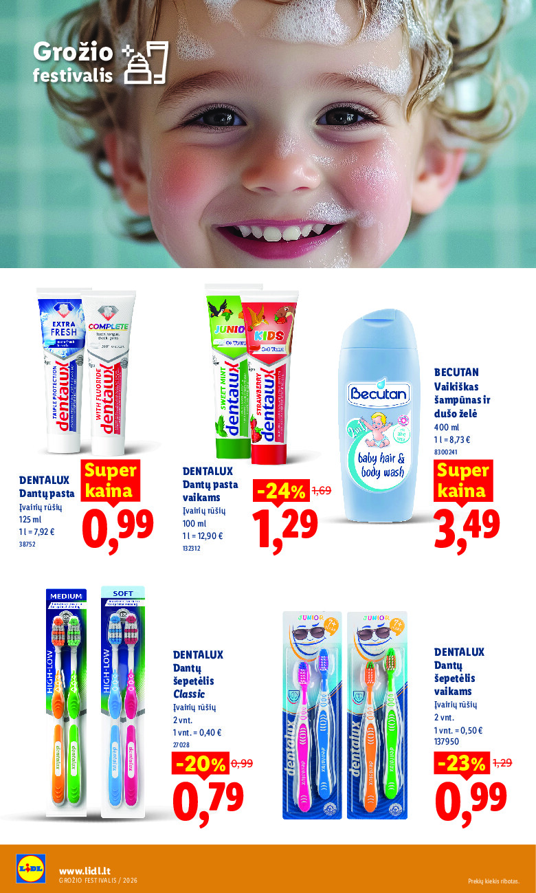lidl - MAISTO PREKIŲ PASIŪLYMAI (2026-05-04 - 2026-05-10) - page: 40