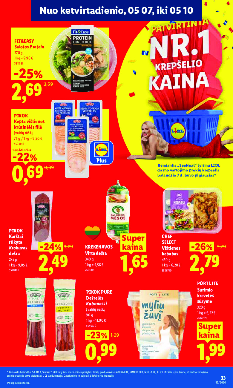 lidl - MAISTO PREKIŲ PASIŪLYMAI (2026-05-04 - 2026-05-10) - page: 45