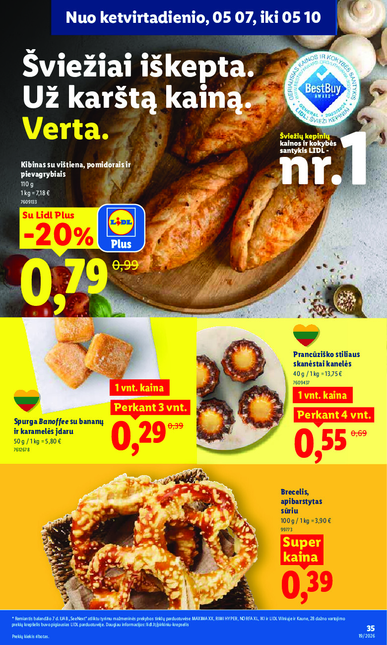 lidl - MAISTO PREKIŲ PASIŪLYMAI (2026-05-04 - 2026-05-10) - page: 47