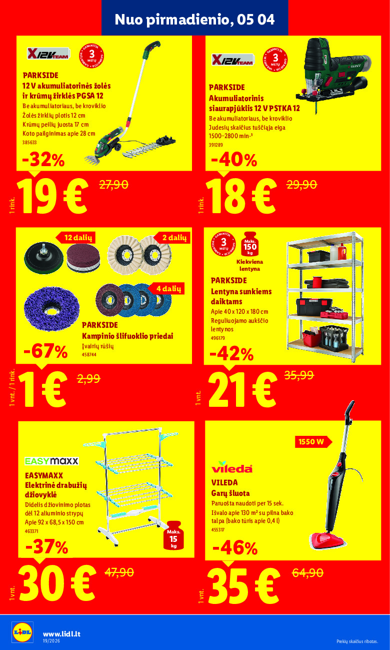 lidl - Nauja parduotuvė Garliavoje (2026-05-04 - 2026-05-10) - page: 2