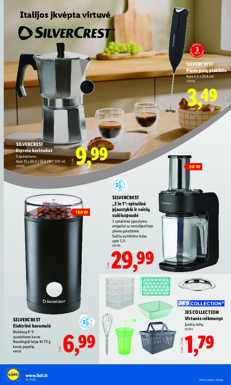 lidl - NE MAISTO PREKIŲ PASIŪLYMAI (2026-05-11 - 2026-05-17) - page: 22