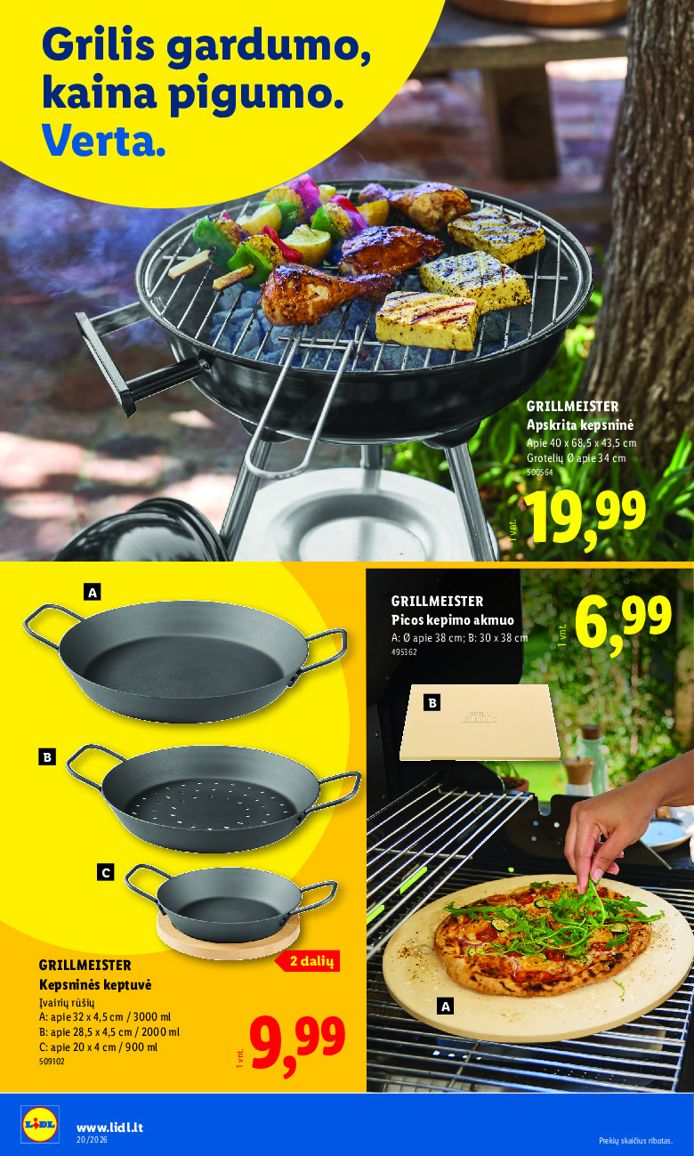 lidl - NE MAISTO PREKIŲ PASIŪLYMAI (2026-05-11 - 2026-05-17) - page: 26