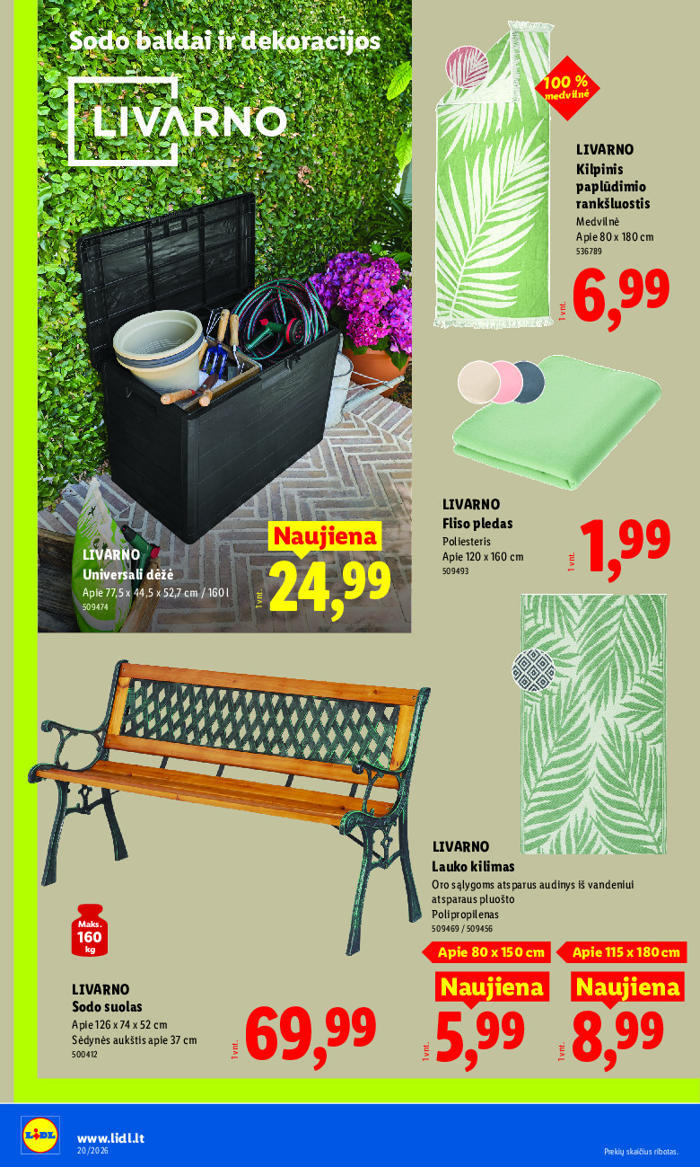 lidl - NE MAISTO PREKIŲ PASIŪLYMAI (2026-05-11 - 2026-05-17) - page: 6