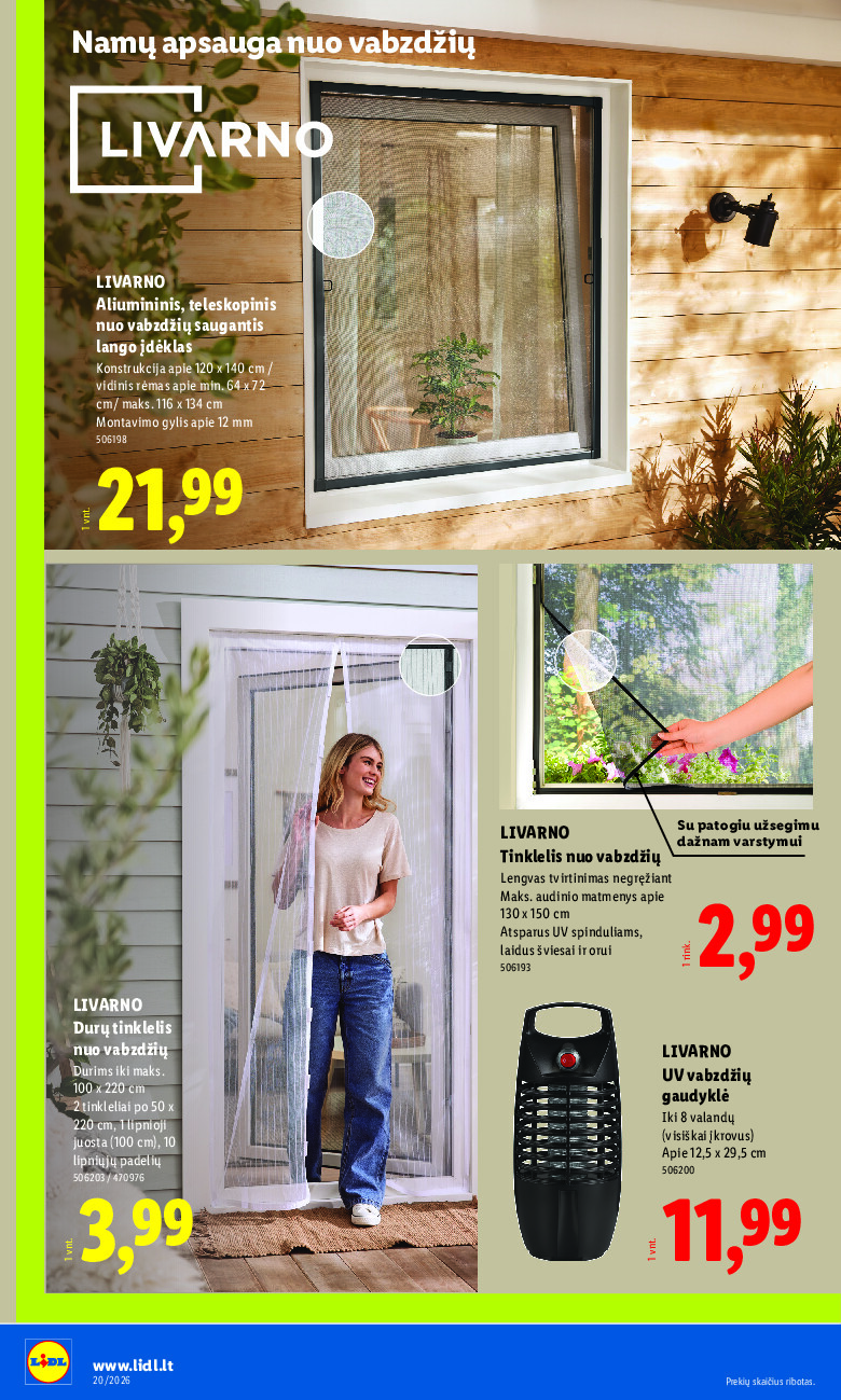lidl - NE MAISTO PREKIŲ PASIŪLYMAI (2026-05-11 - 2026-05-17) - page: 8