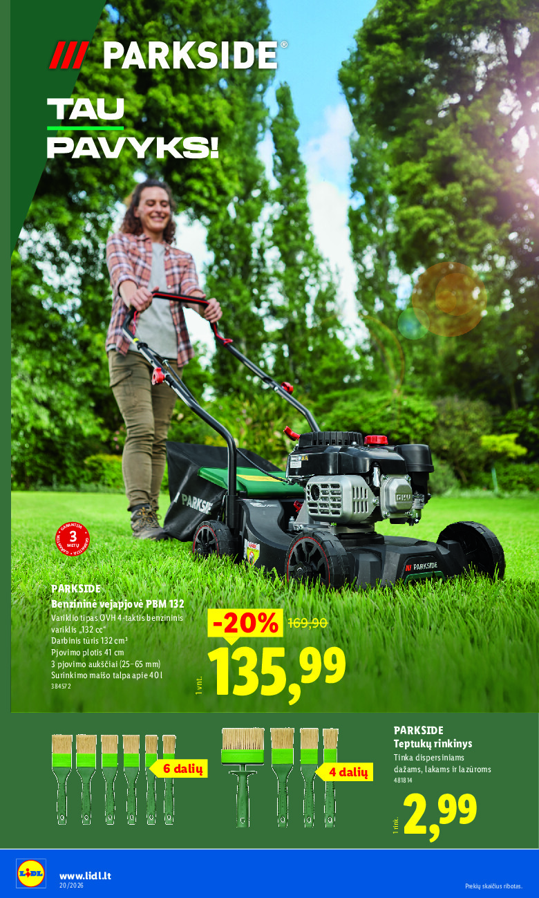 lidl - NE MAISTO PREKIŲ PASIŪLYMAI (2026-05-11 - 2026-05-17) - page: 10