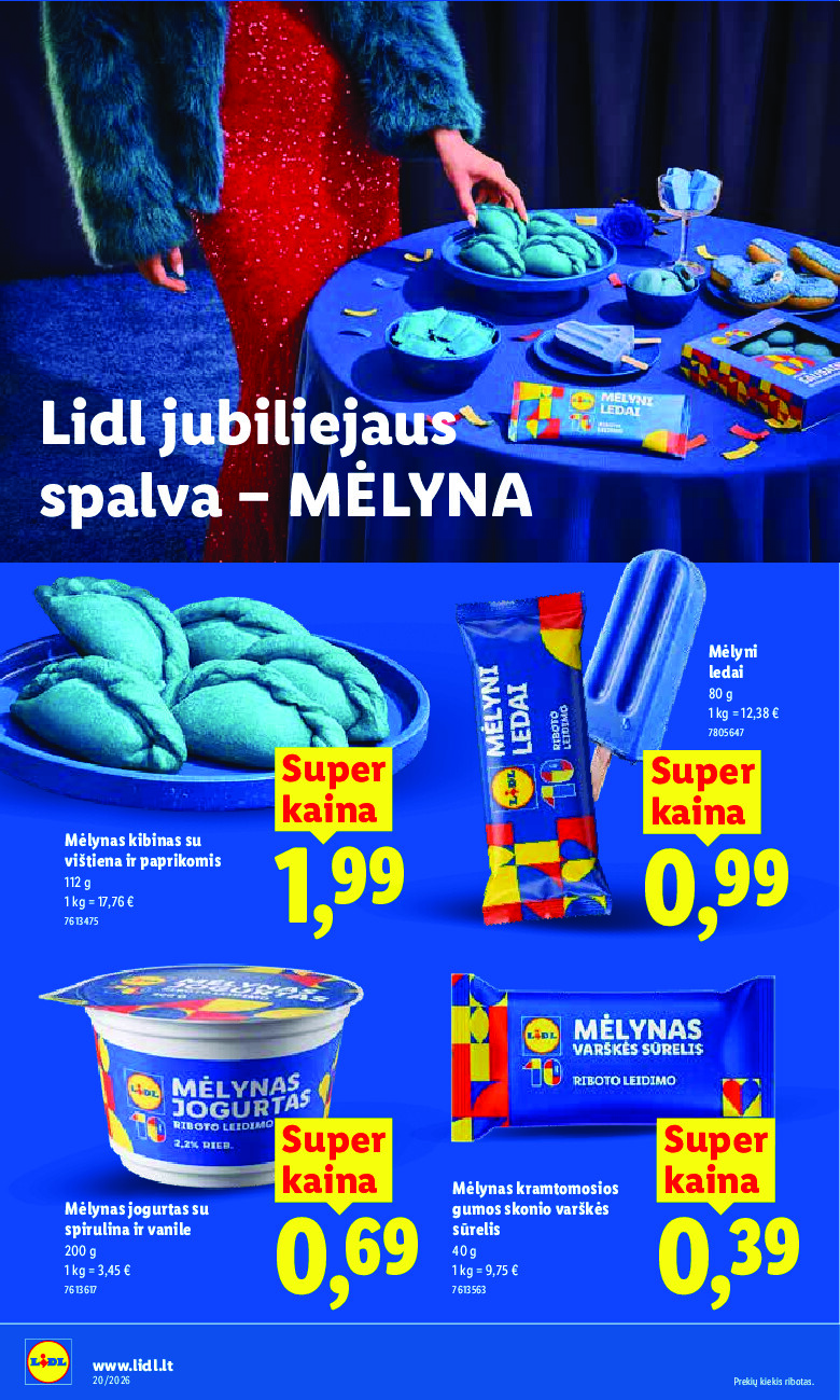 lidl - MAISTO PREKIŲ PASIŪLYMAI (2026-05-11 - 2026-05-17) - page: 2