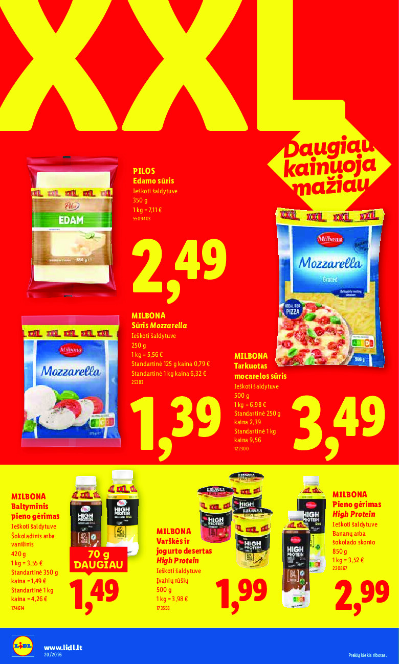 lidl - MAISTO PREKIŲ PASIŪLYMAI (2026-05-11 - 2026-05-17) - page: 22