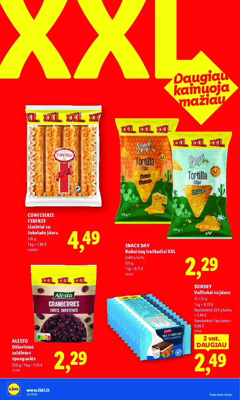 lidl - MAISTO PREKIŲ PASIŪLYMAI (2026-05-11 - 2026-05-17) - page: 24