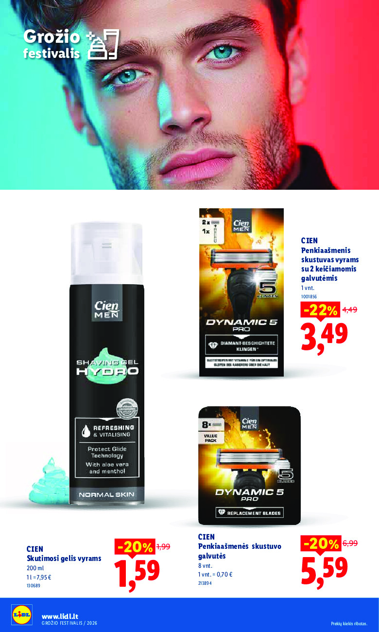 lidl - MAISTO PREKIŲ PASIŪLYMAI (2026-05-11 - 2026-05-17) - page: 32
