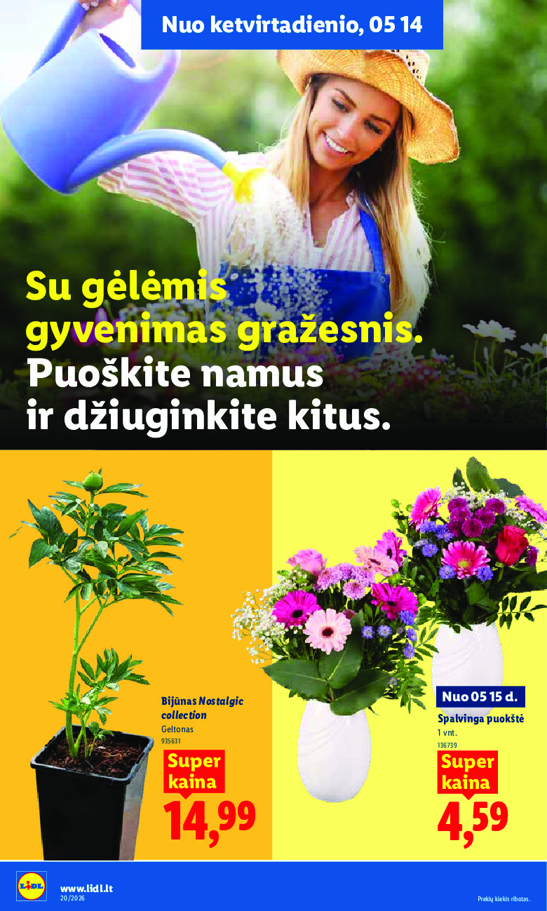 lidl - MAISTO PREKIŲ PASIŪLYMAI (2026-05-11 - 2026-05-17) - page: 44