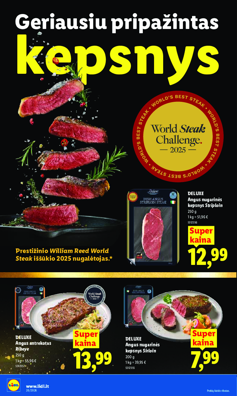 lidl - MAISTO PREKIŲ PASIŪLYMAI (2026-05-11 - 2026-05-17) - page: 48