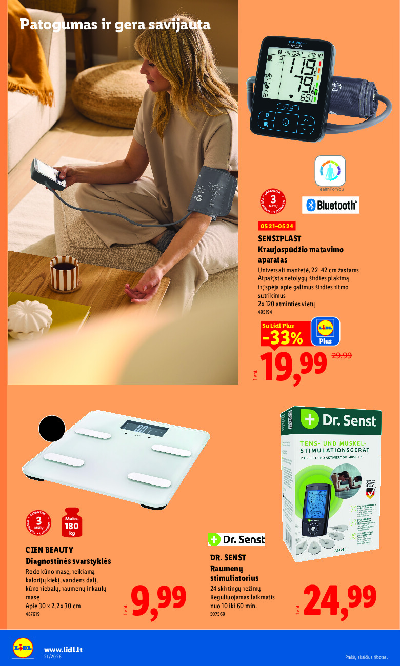 lidl - NE MAISTO PREKIŲ PASIŪLYMAI (2026-05-18 - 2026-05-24) - page: 26