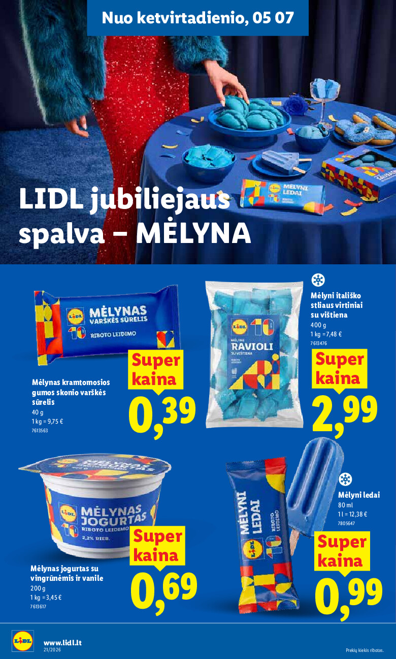 lidl - MAISTO PREKIŲ PASIŪLYMAI (2026-05-18 - 2026-05-24) - page: 2
