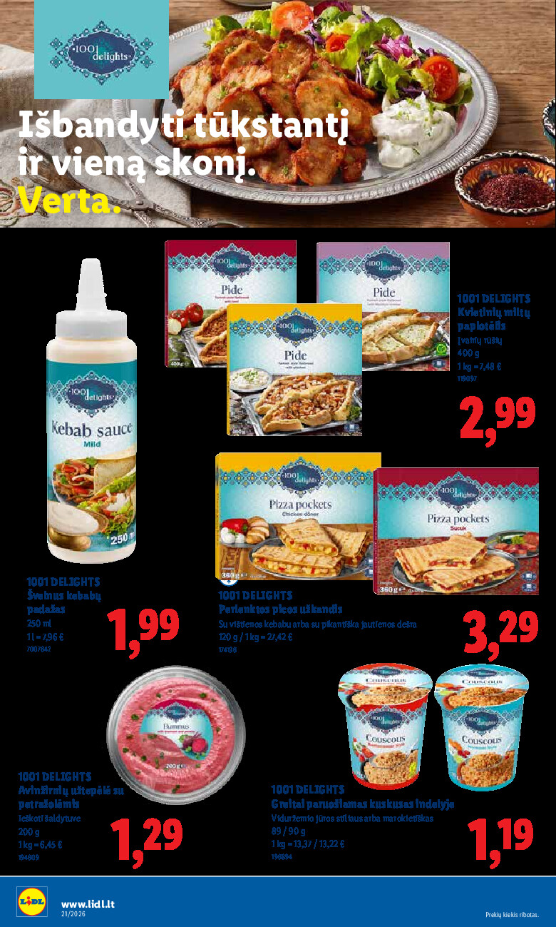 lidl - MAISTO PREKIŲ PASIŪLYMAI (2026-05-18 - 2026-05-24) - page: 28
