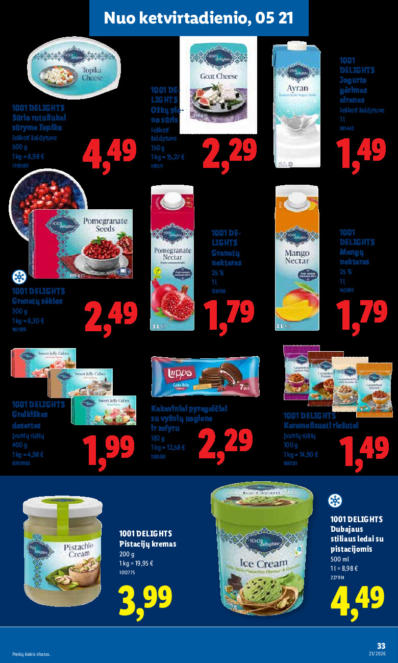 lidl - MAISTO PREKIŲ PASIŪLYMAI (2026-05-18 - 2026-05-24) - page: 29
