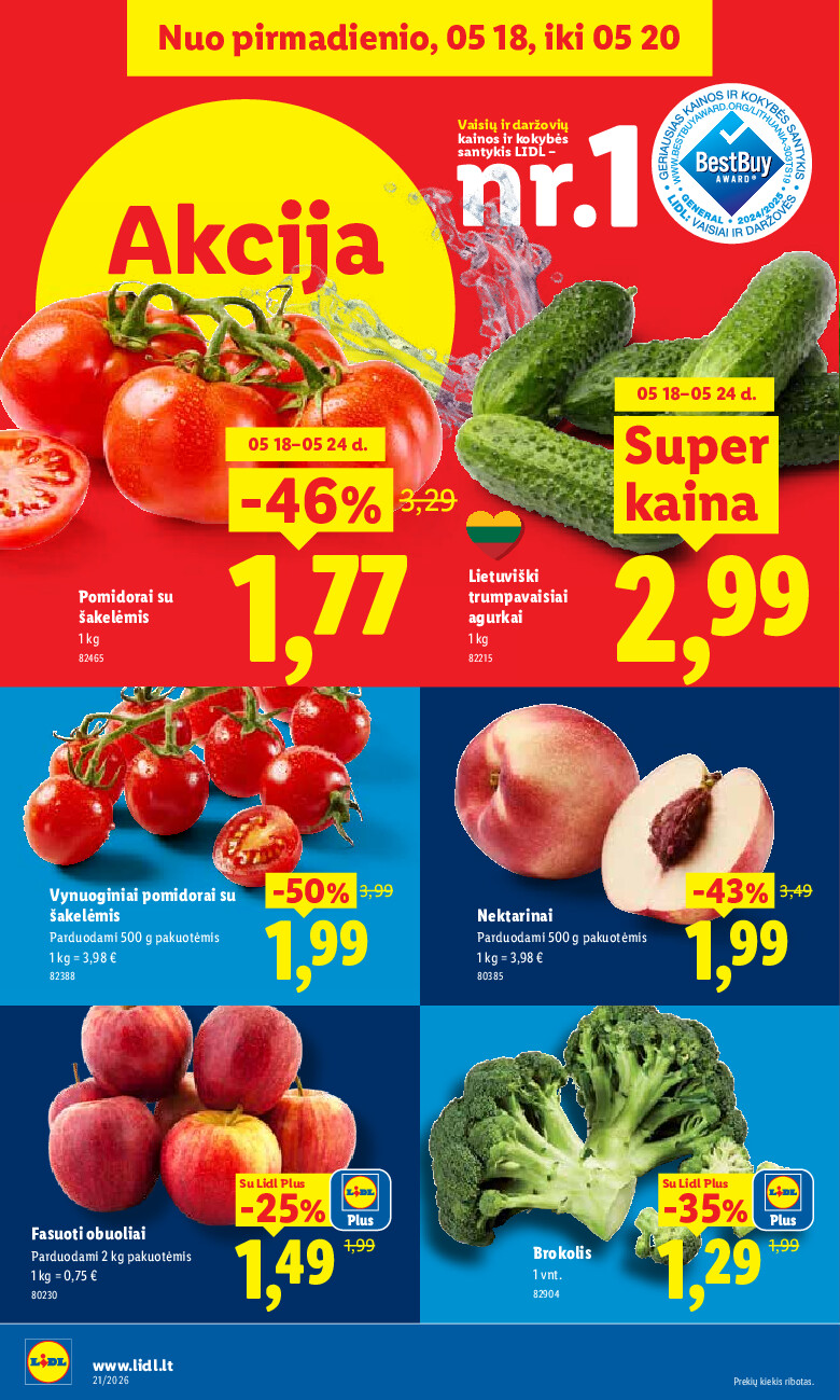 lidl - MAISTO PREKIŲ PASIŪLYMAI (2026-05-18 - 2026-05-24) - page: 4