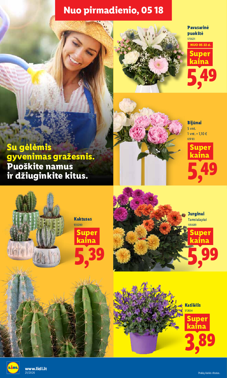 lidl - MAISTO PREKIŲ PASIŪLYMAI (2026-05-18 - 2026-05-24) - page: 8
