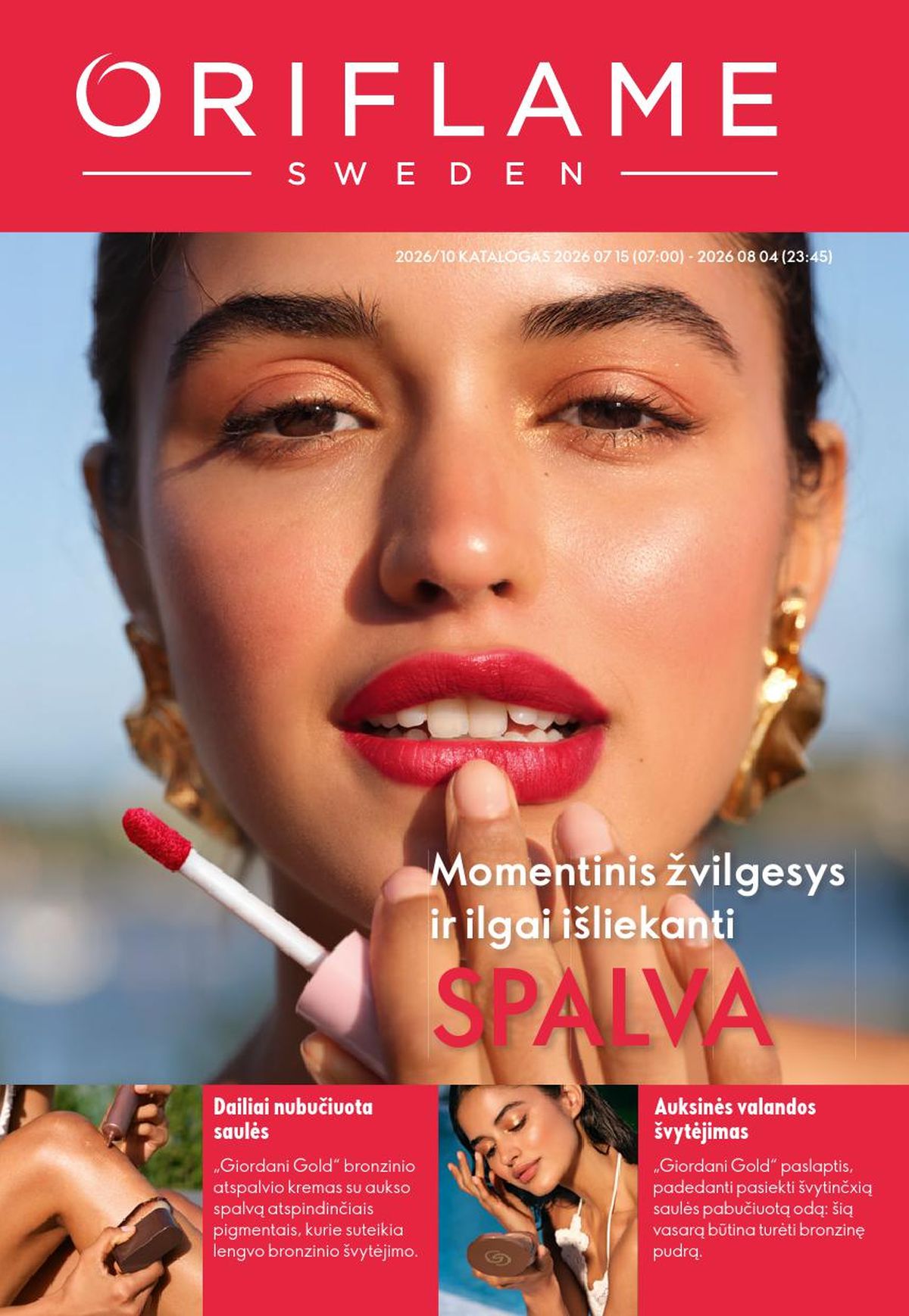 oriflame - ORIFLAME - Katalogas (2026 07 15 - 2026 08 04) - page: 1