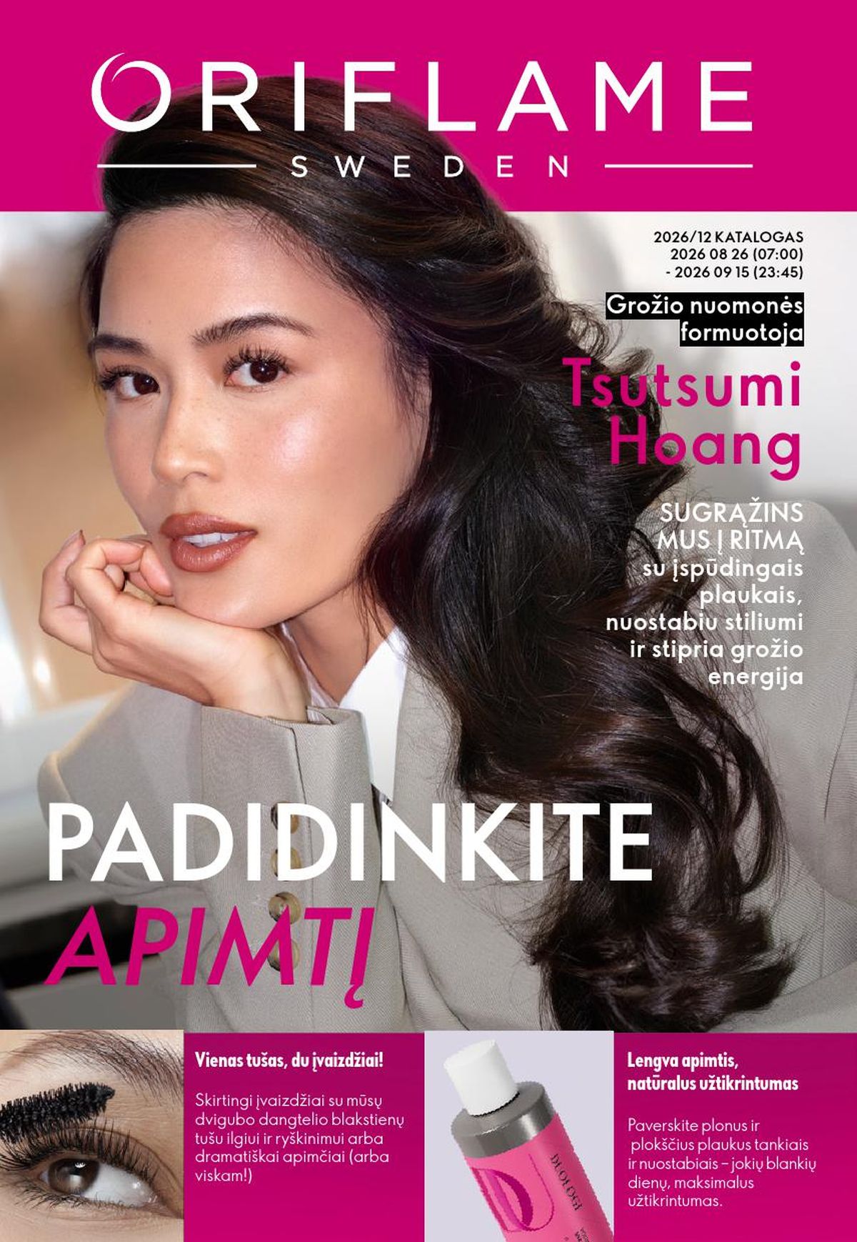 oriflame - ORIFLAME - Katalogas (2026 08 26 - 2026 09 15) - page: 1