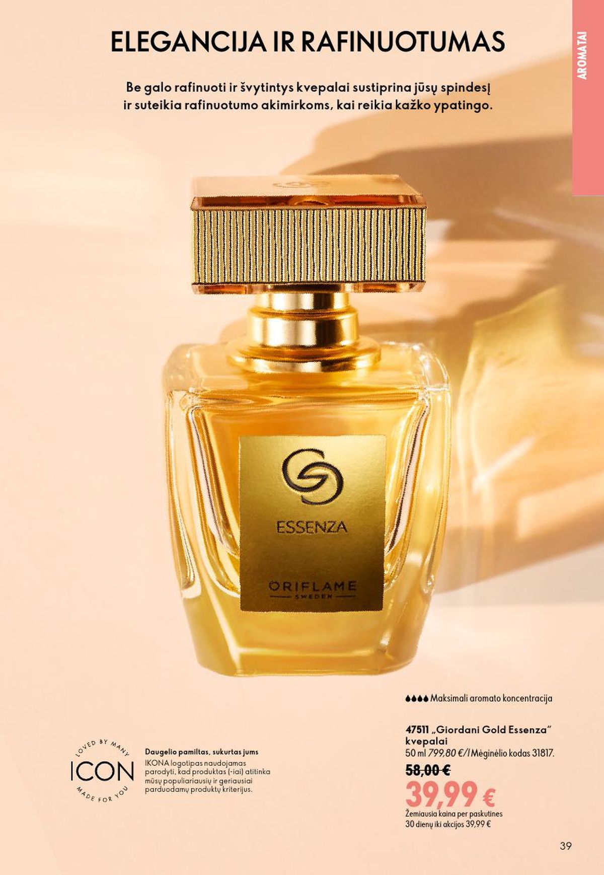 oriflame - ORIFLAME - Katalogas (2026 08 26 - 2026 09 15) - page: 20