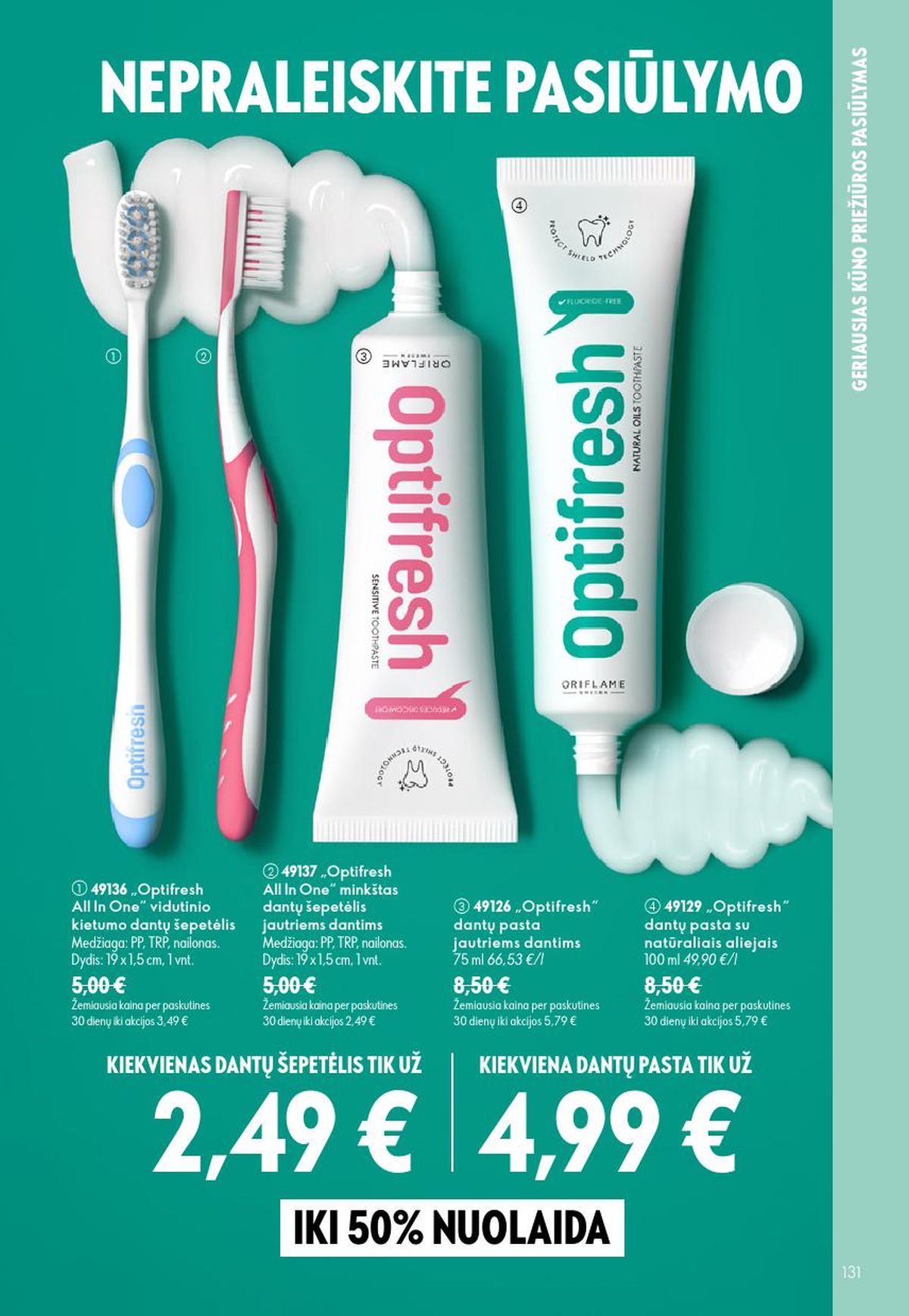 oriflame - ORIFLAME - Katalogas (2026 08 26 - 2026 09 15) - page: 66