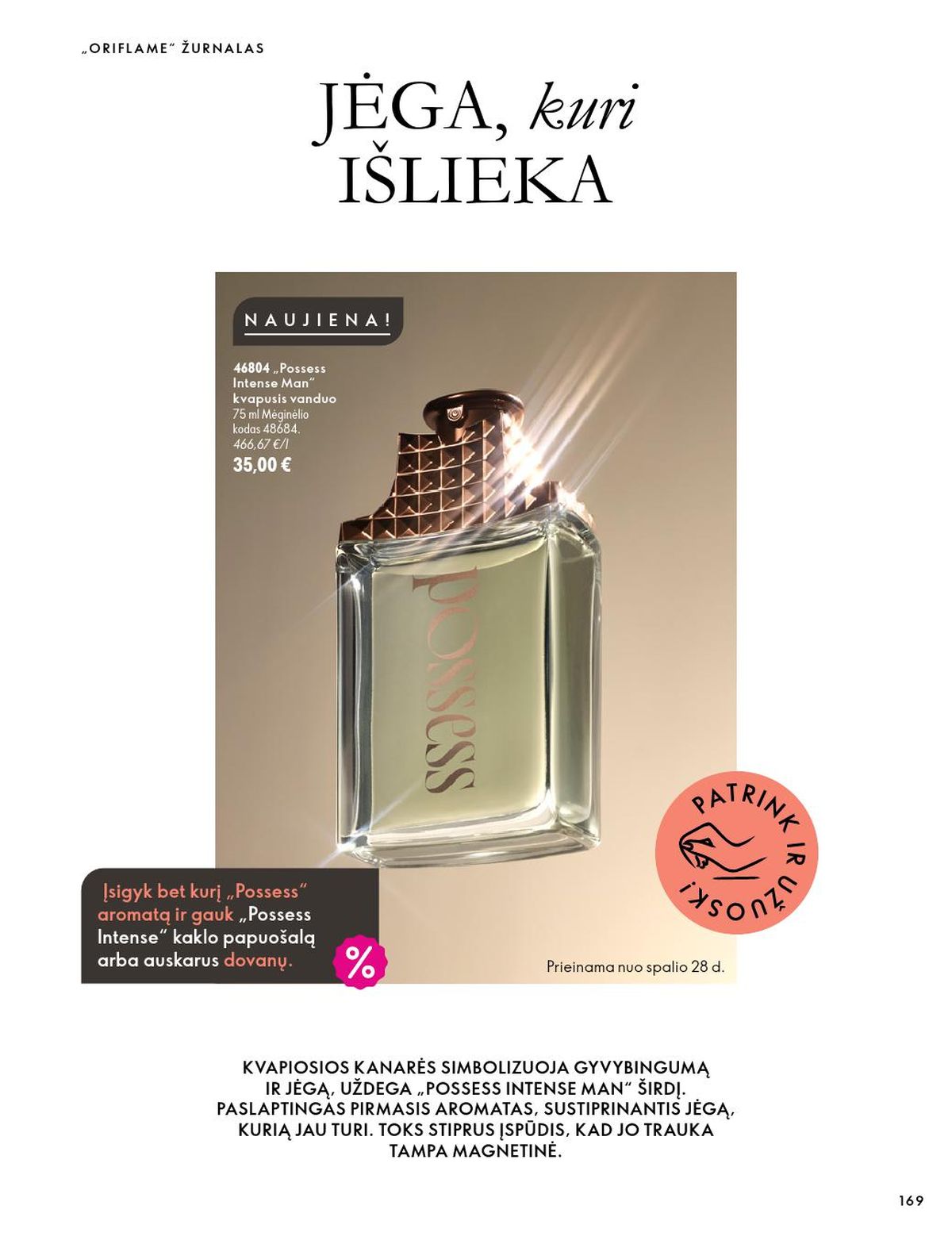 oriflame - ORIFLAME - Katalogas (2026 10 07 - 2026 11 17) - page: 85
