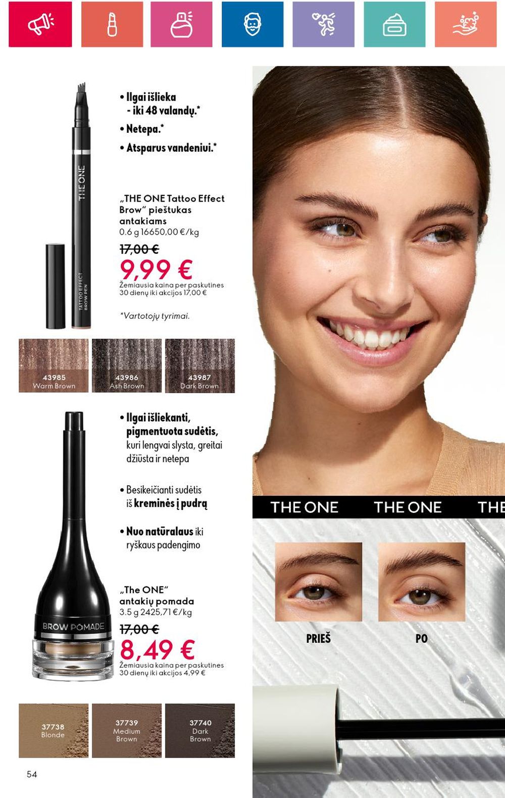 oriflame - ORIFLAME - Katalogas (2024 05 30 - 2024 06 19) - page: 54