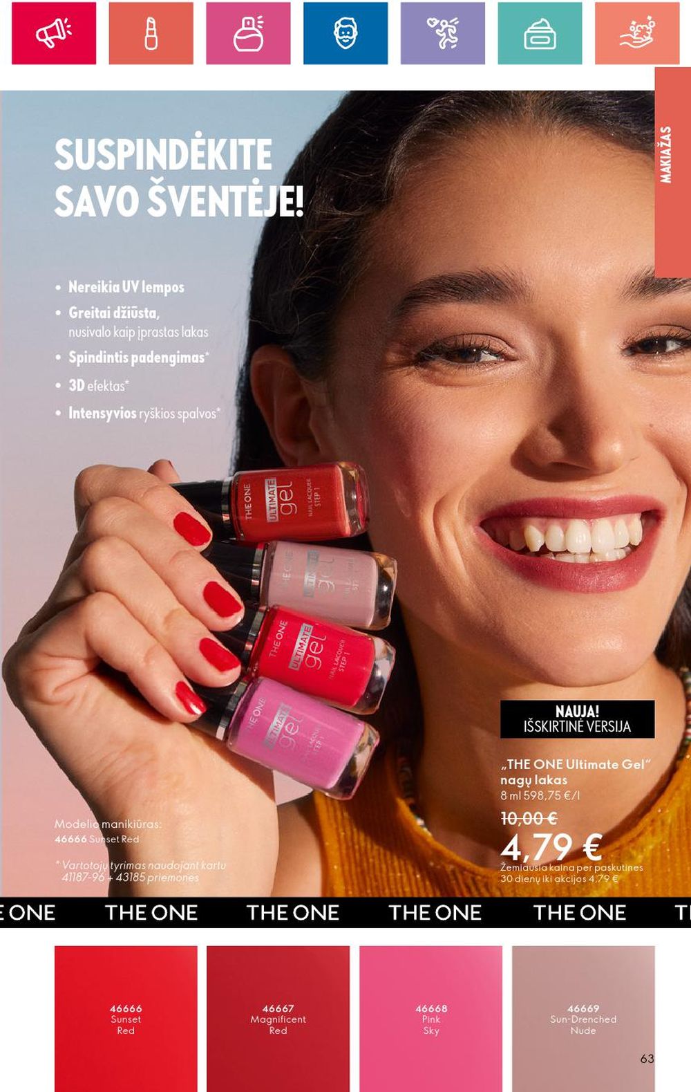 oriflame - ORIFLAME - Katalogas (2024 05 30 - 2024 06 19) - page: 63