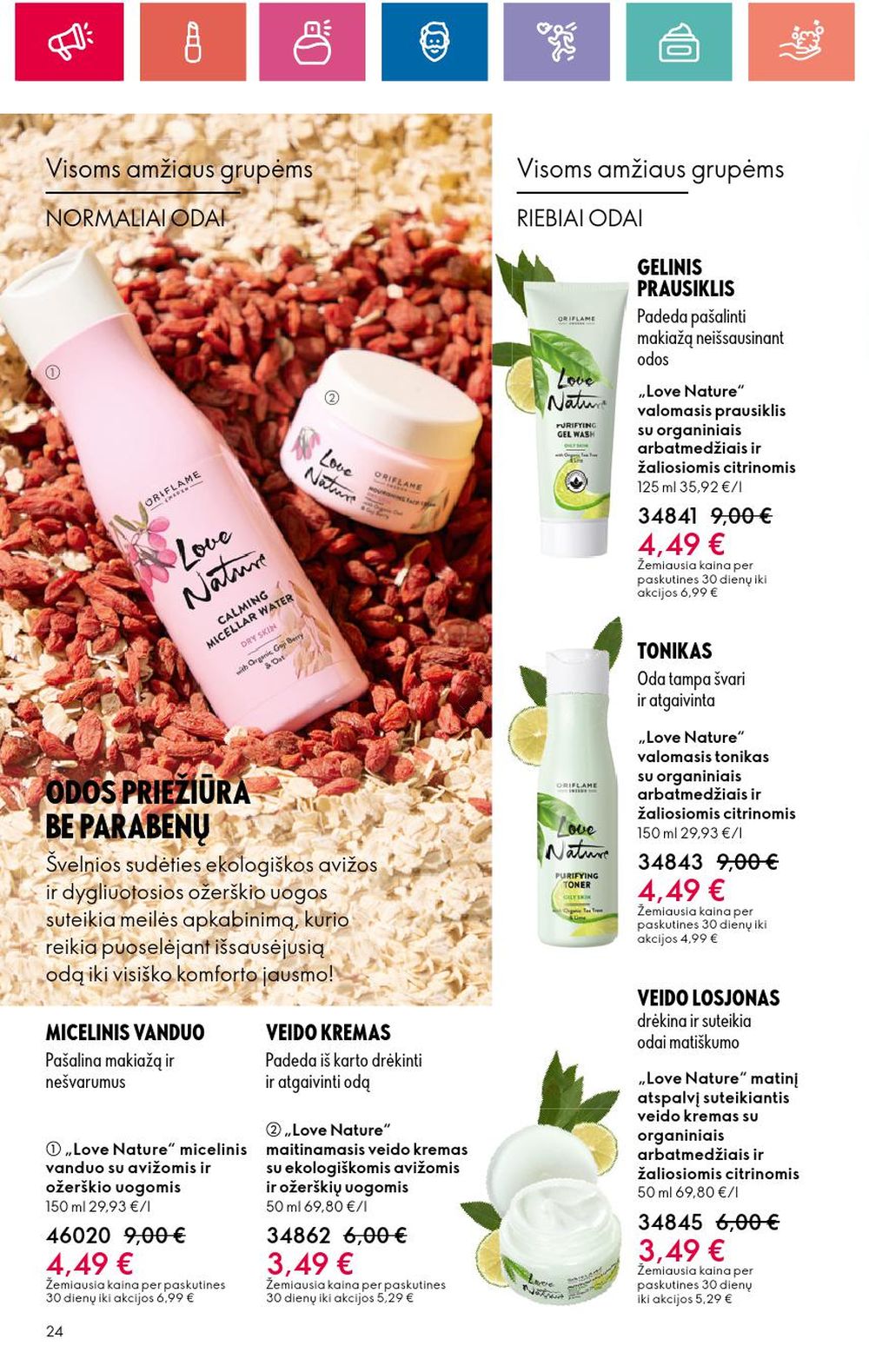 oriflame - ORIFLAME - Katalogas (2024 05 30 - 2024 06 19) - page: 24