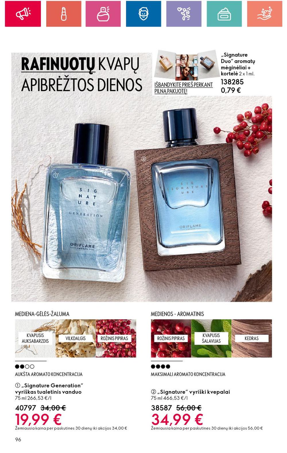 oriflame - ORIFLAME - Katalogas (2024 05 30 - 2024 06 19) - page: 96