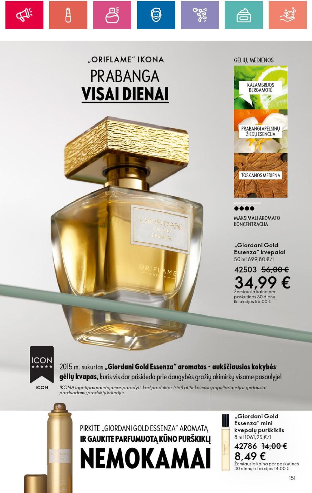 oriflame - ORIFLAME - Katalogas (2024 05 30 - 2024 06 19) - page: 151