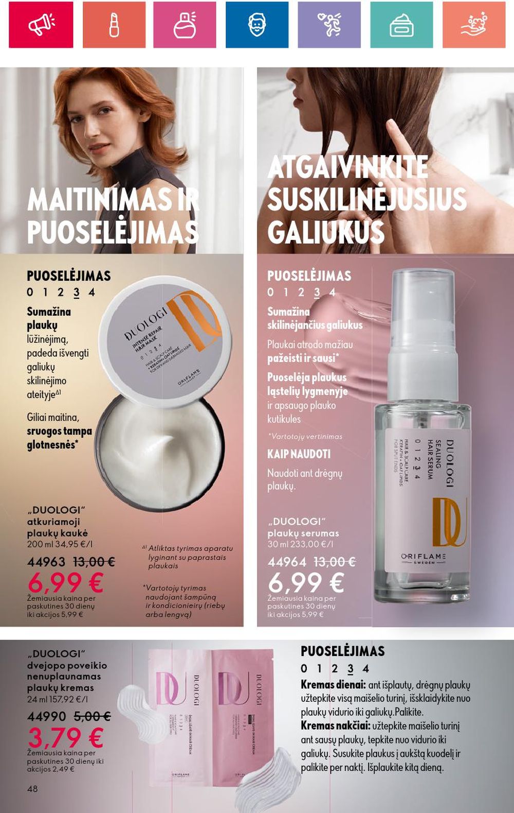 oriflame - ORIFLAME - Katalogas (2024 05 30 - 2024 06 19) - page: 48