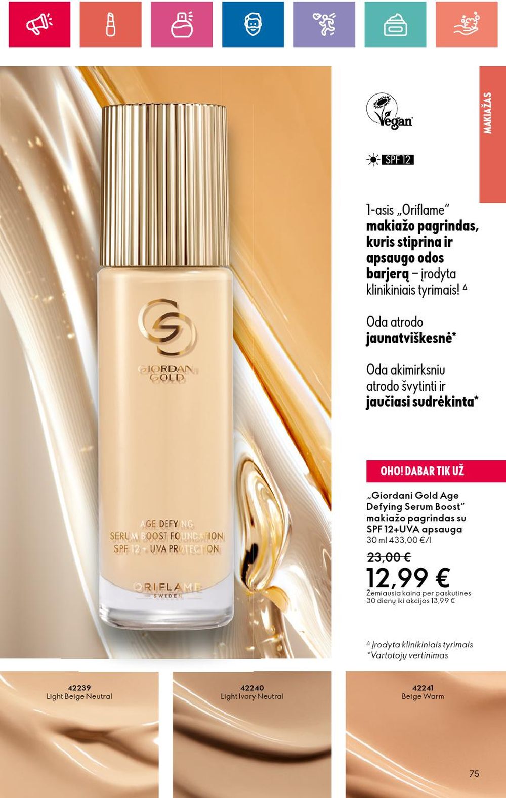 oriflame - ORIFLAME - Katalogas (2024 05 30 - 2024 06 19) - page: 75