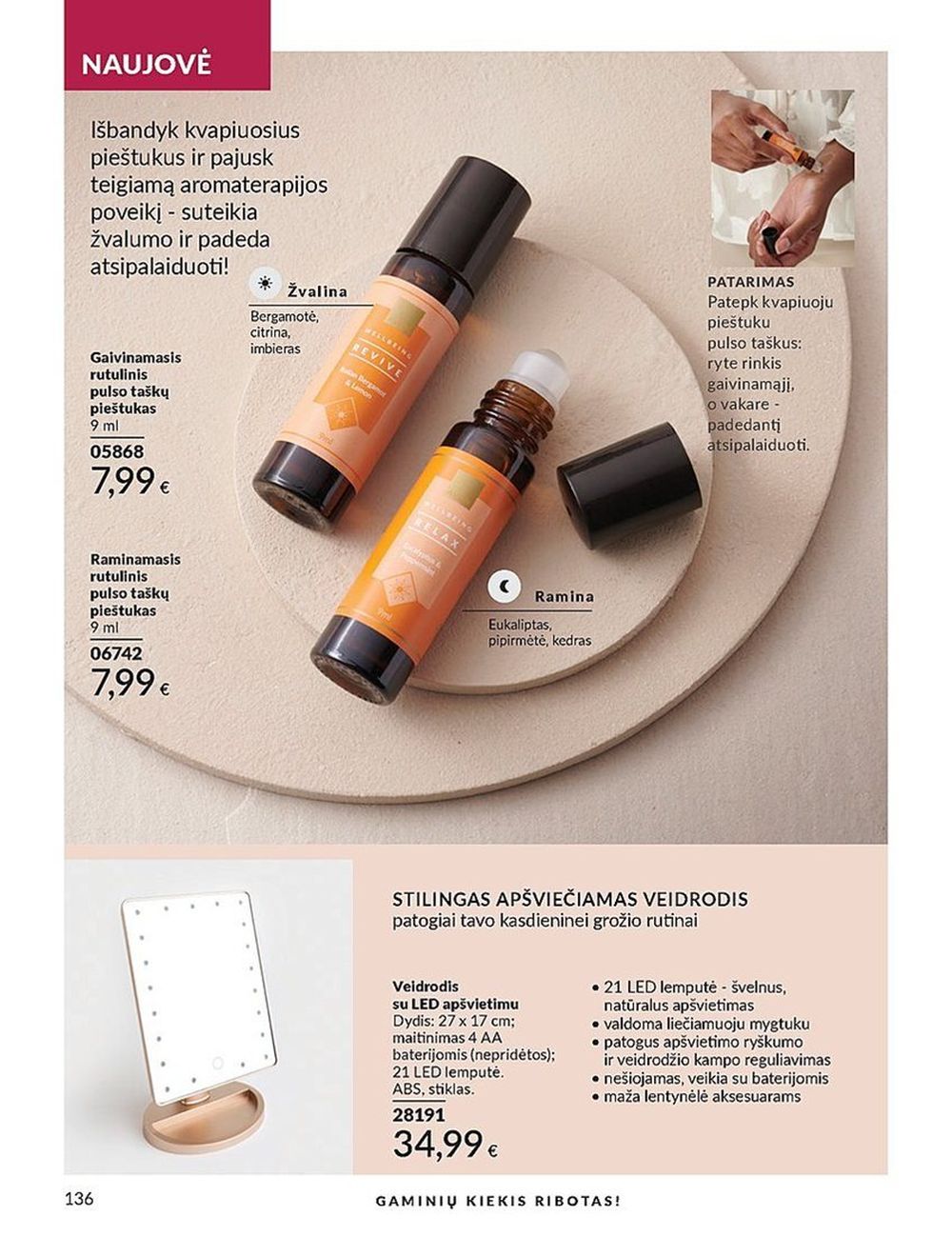 oriflame - ORIFLAME - Katalogas (2024 09 01 - 2024 09 30) - page: 136