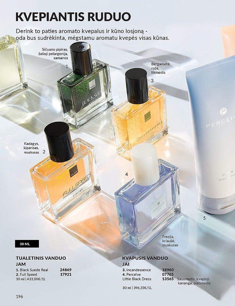 oriflame - ORIFLAME - Katalogas (2024 09 01 - 2024 09 30) - page: 196