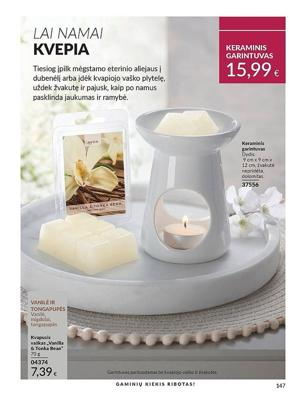 oriflame - ORIFLAME - Katalogas (2024 09 01 - 2024 09 30) - page: 147