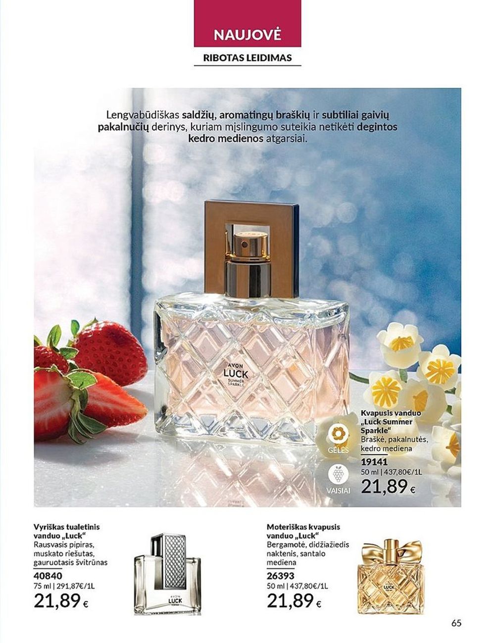 oriflame - ORIFLAME - Katalogas (2024 09 01 - 2024 09 30) - page: 65