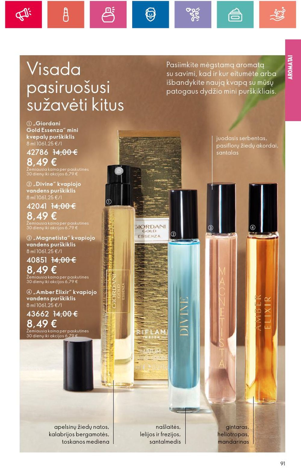 oriflame - ORIFLAME - Katalogas (2024 09 12 - 2024 10 02) - page: 91