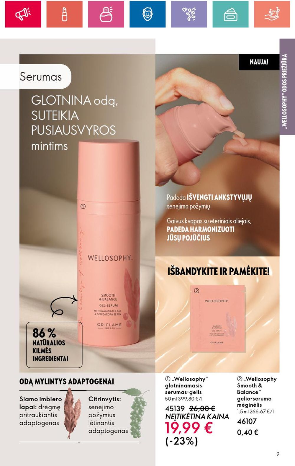 oriflame - ORIFLAME - Katalogas (2024 09 12 - 2024 10 02) - page: 9