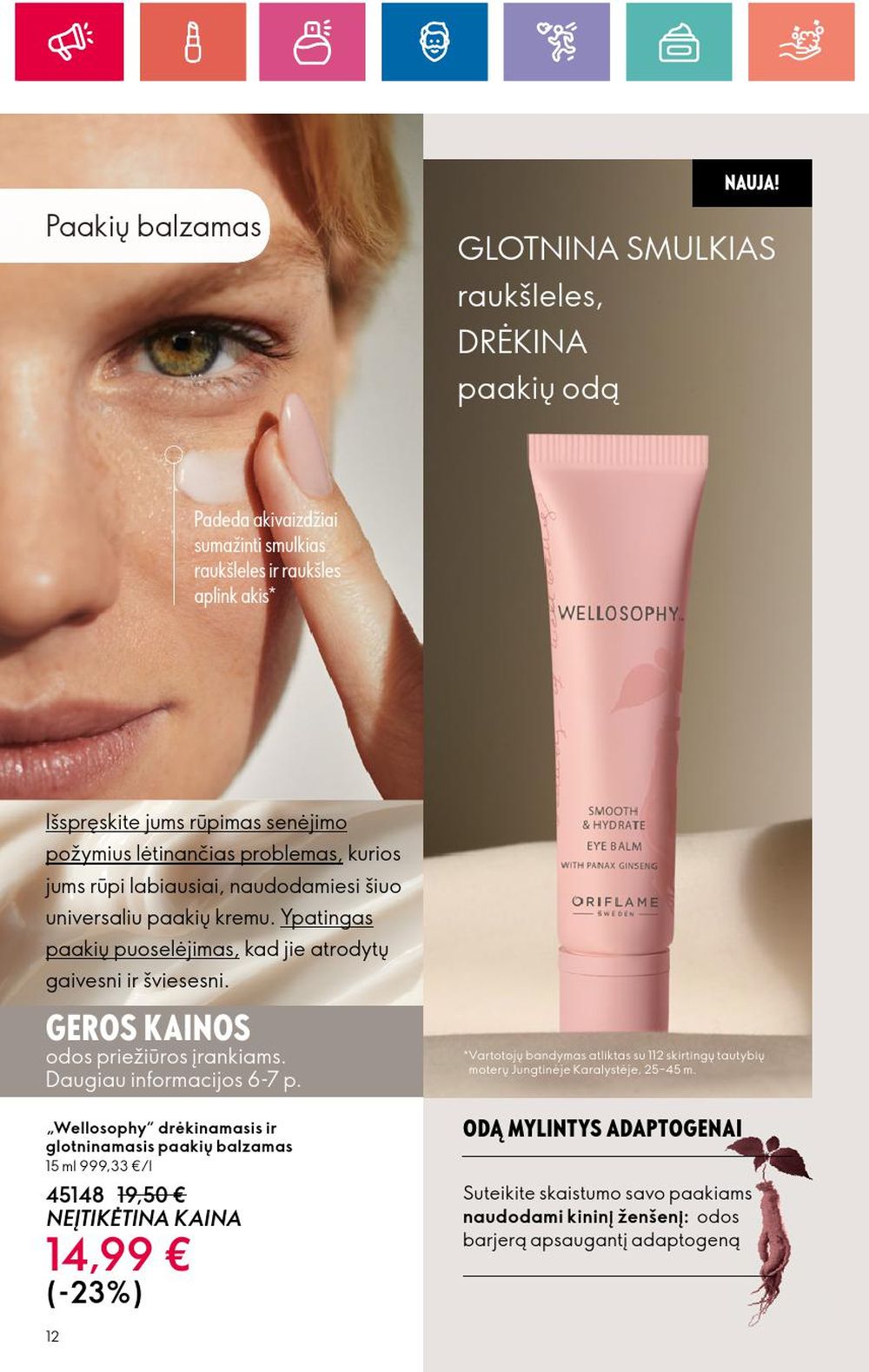 oriflame - ORIFLAME - Katalogas (2024 09 12 - 2024 10 02) - page: 12