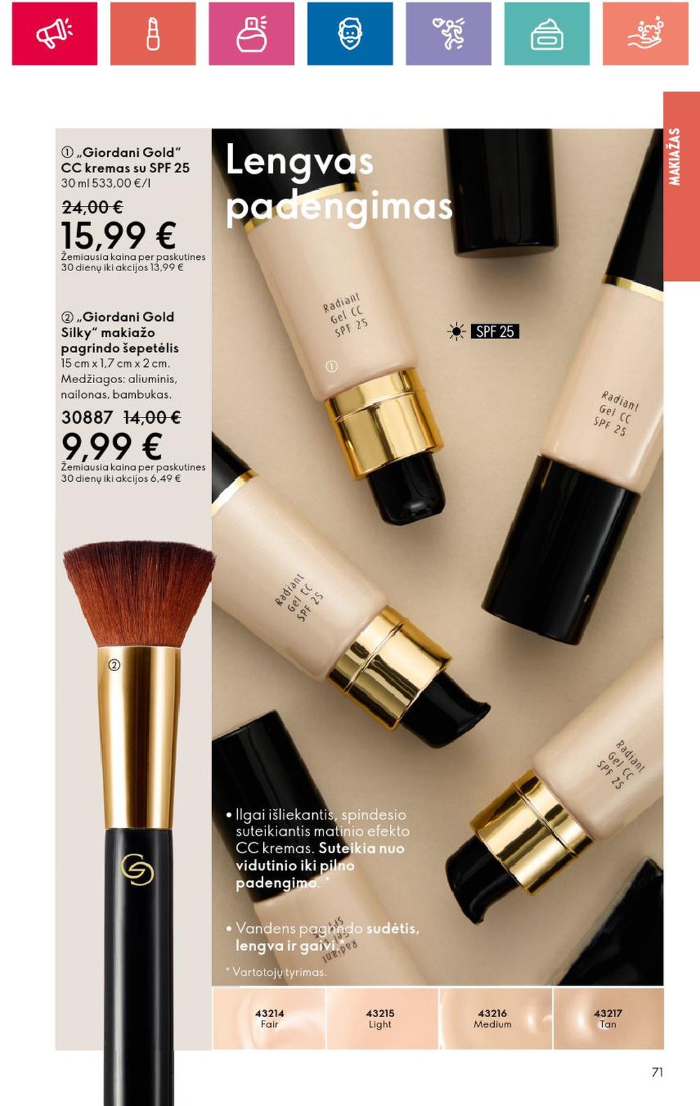 oriflame - ORIFLAME - Katalogas (2024 09 12 - 2024 10 02) - page: 71