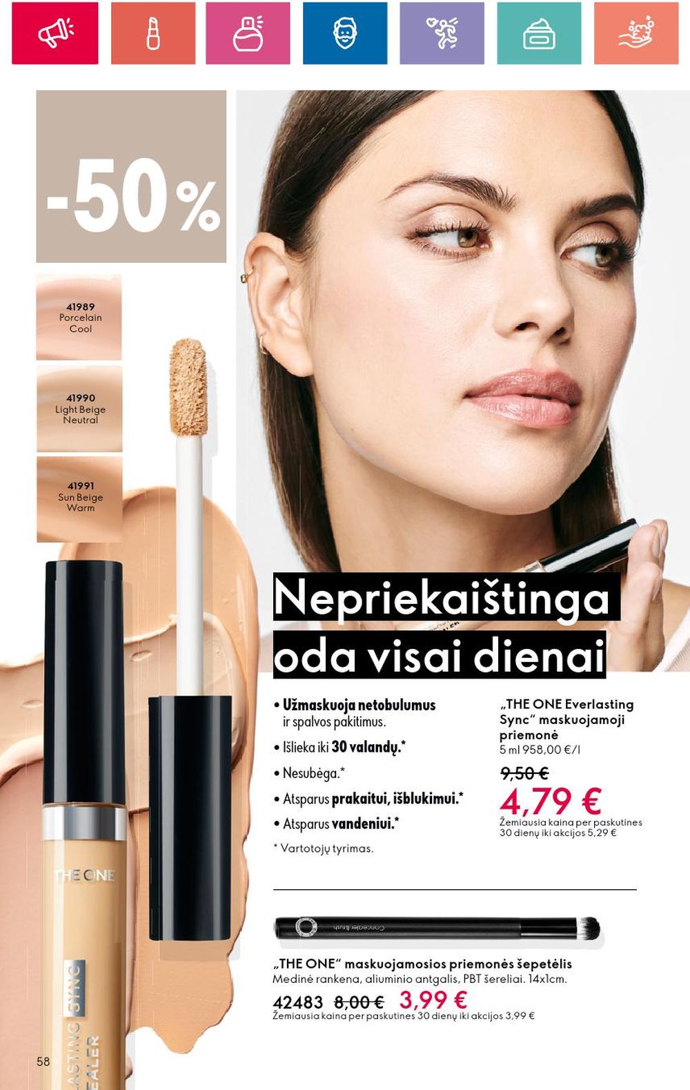 oriflame - ORIFLAME - Katalogas (2024 09 12 - 2024 10 02) - page: 58