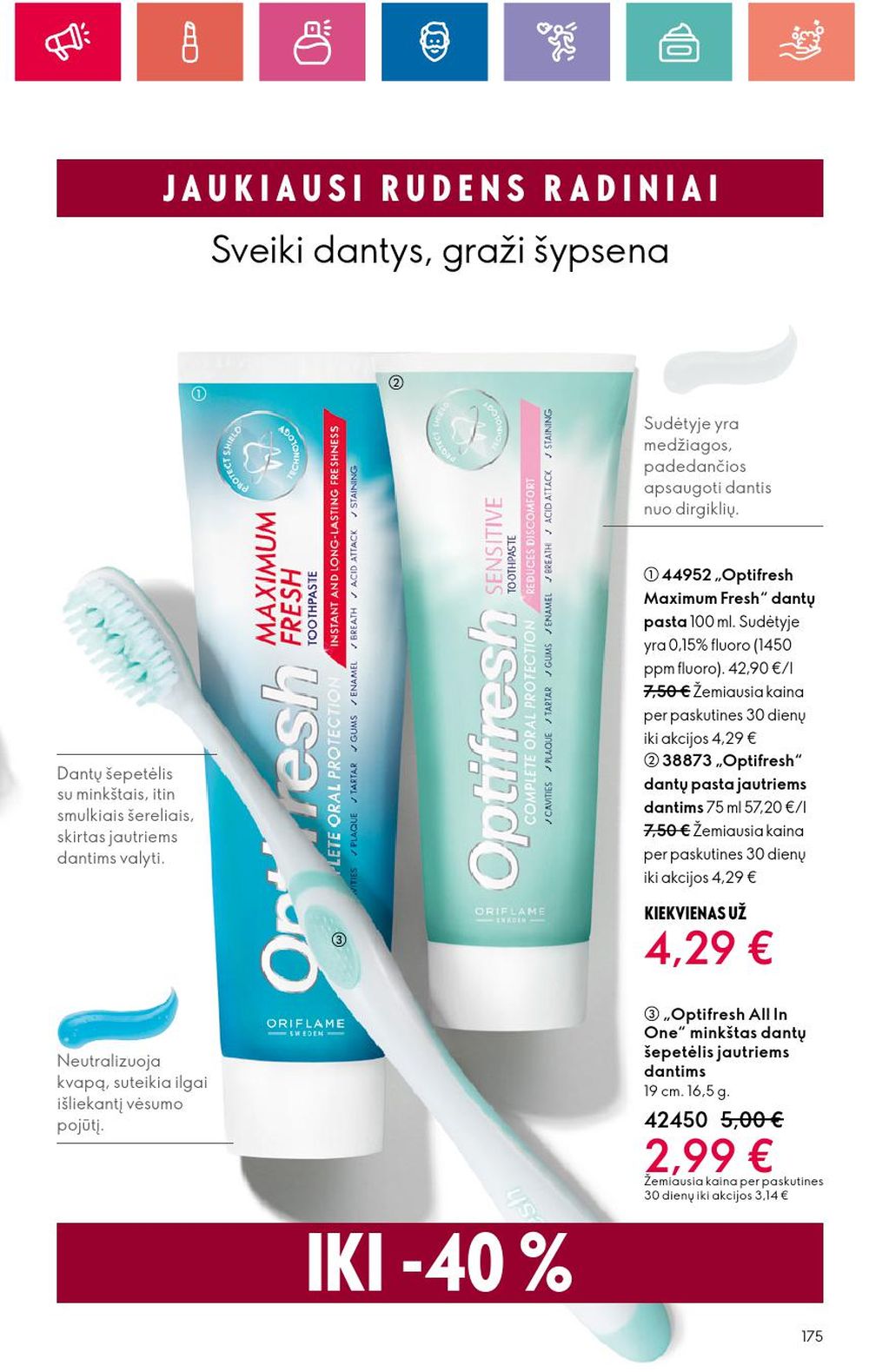 oriflame - ORIFLAME - Katalogas (2024 09 12 - 2024 10 02) - page: 175