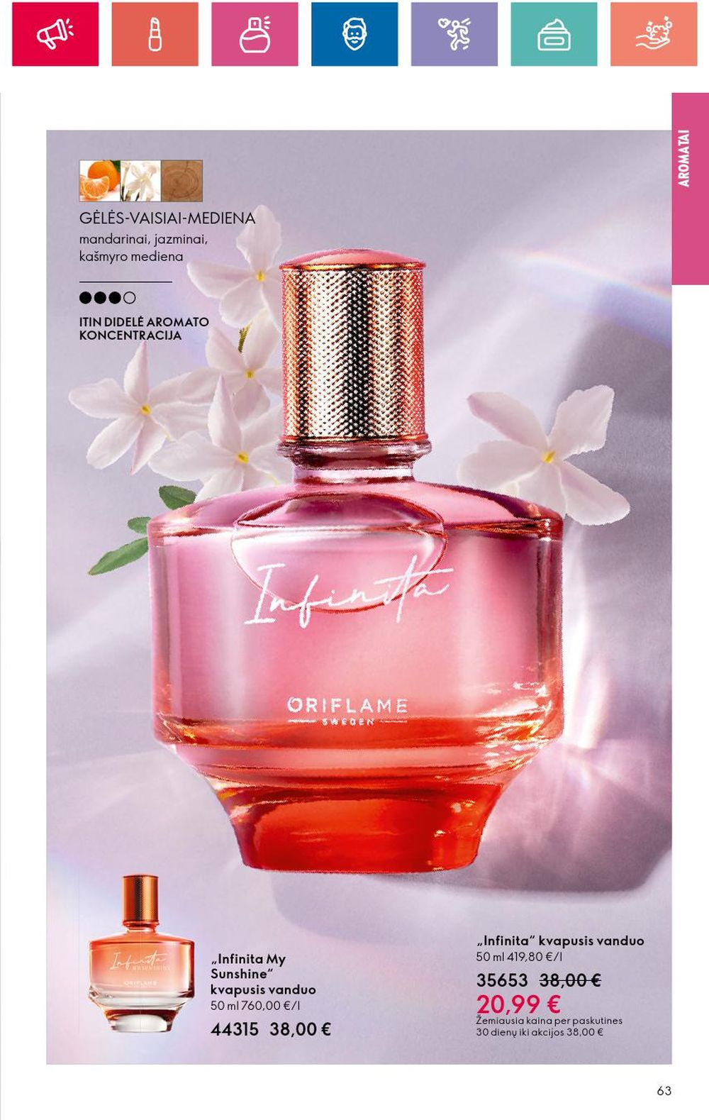 oriflame - ORIFLAME - Katalogas (2024 10 03 - 2024 10 23) - page: 63