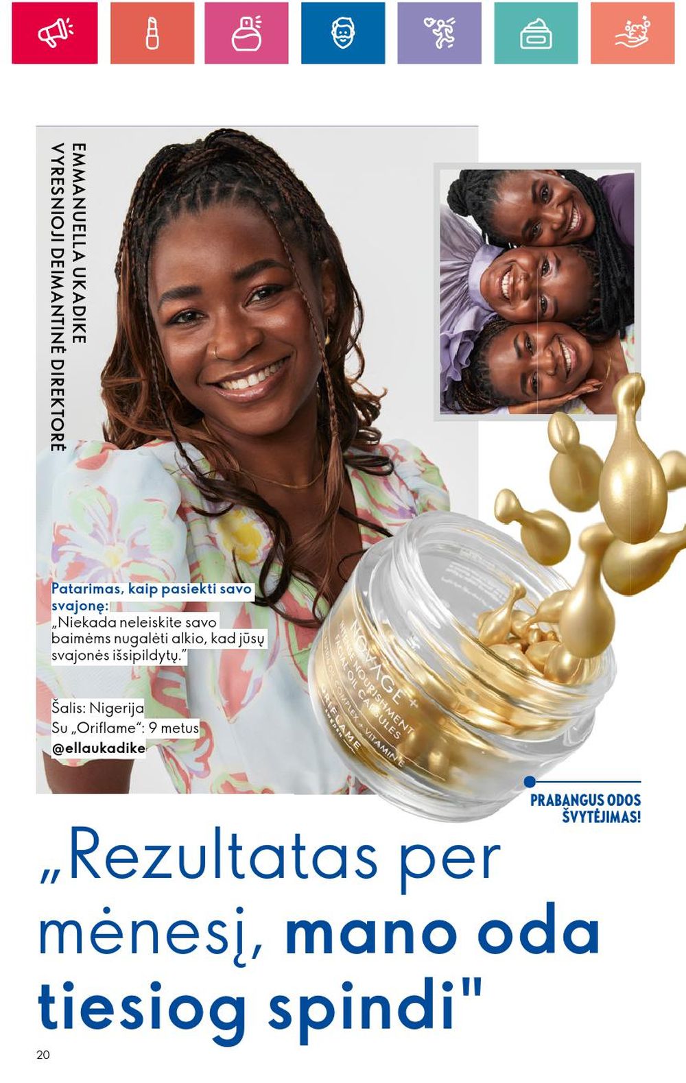 oriflame - ORIFLAME - Katalogas (2024 10 03 - 2024 10 23) - page: 20