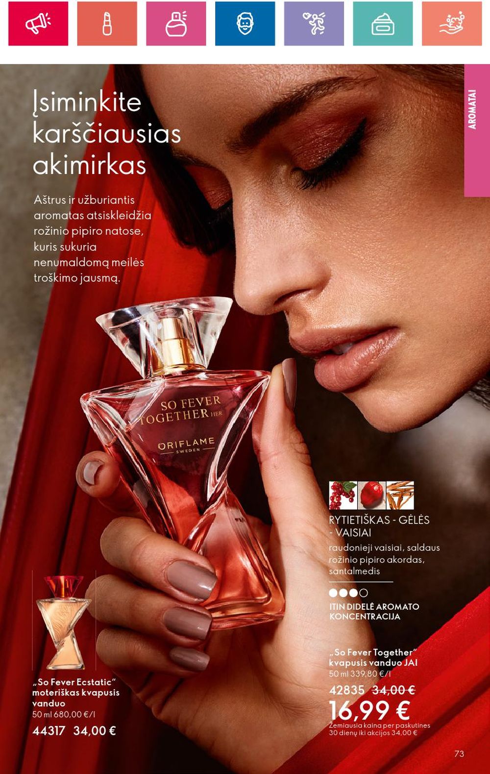 oriflame - ORIFLAME - Katalogas (2024 10 03 - 2024 10 23) - page: 73