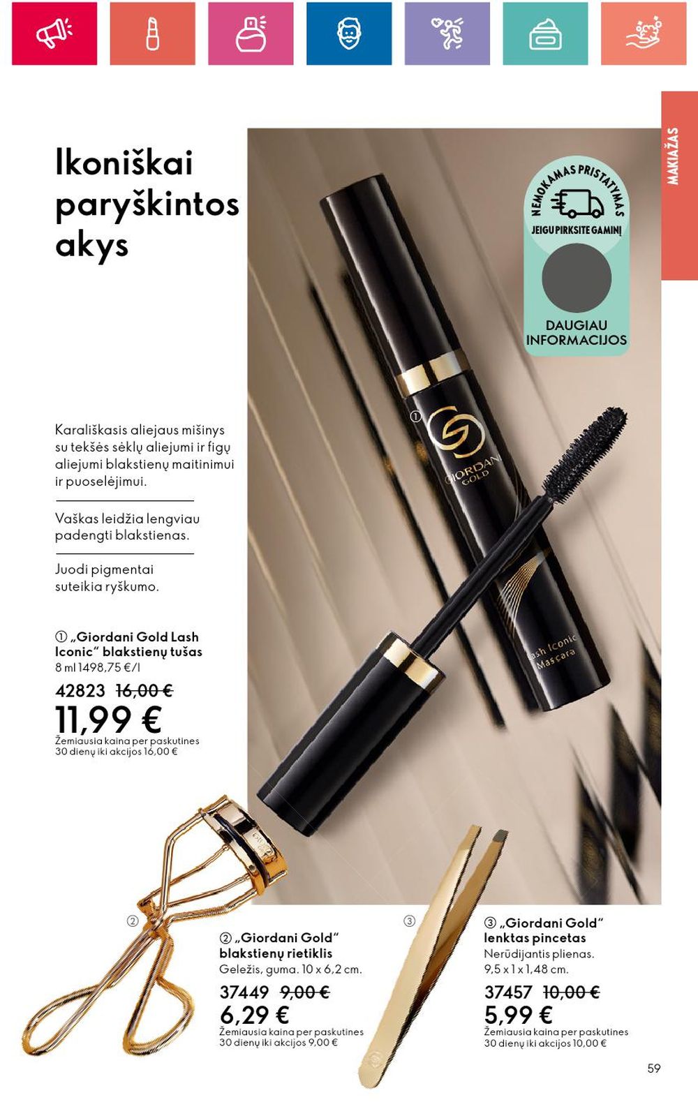 oriflame - ORIFLAME - Katalogas (2024 10 03 - 2024 10 23) - page: 59