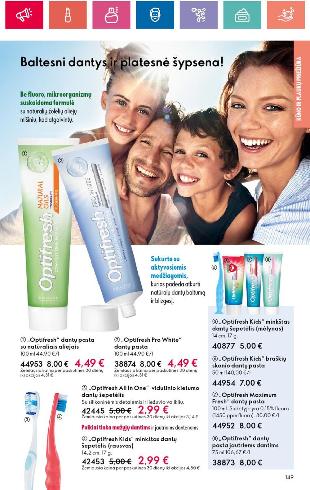 oriflame - ORIFLAME - Katalogas (2024 10 03 - 2024 10 23) - page: 149